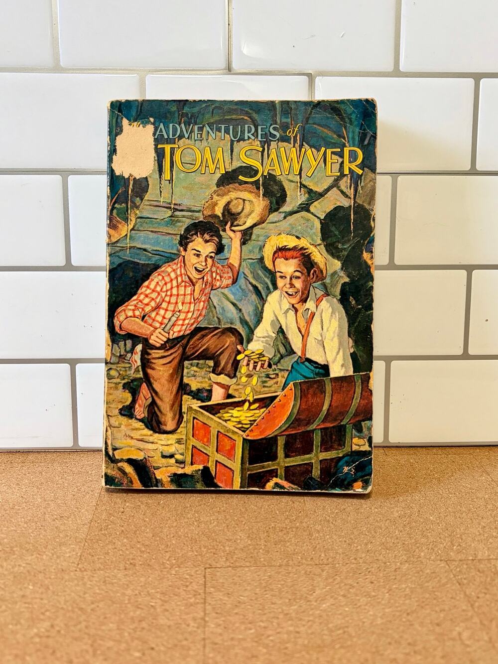 Vintage 1931 Adventures of Tom Sawyer Saalfield HC Corinne Ringel Bailey